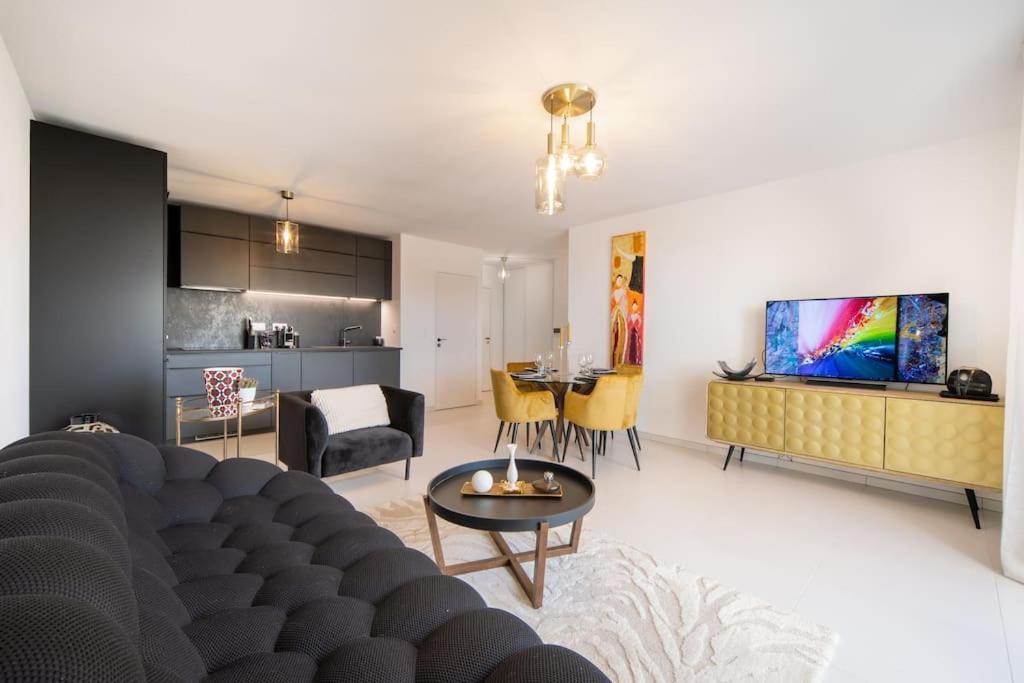 Le Square D'Evan - Appartement De Standing - Grande Terrasse Exterieure - Climatisation Saint-Aunes Luaran gambar